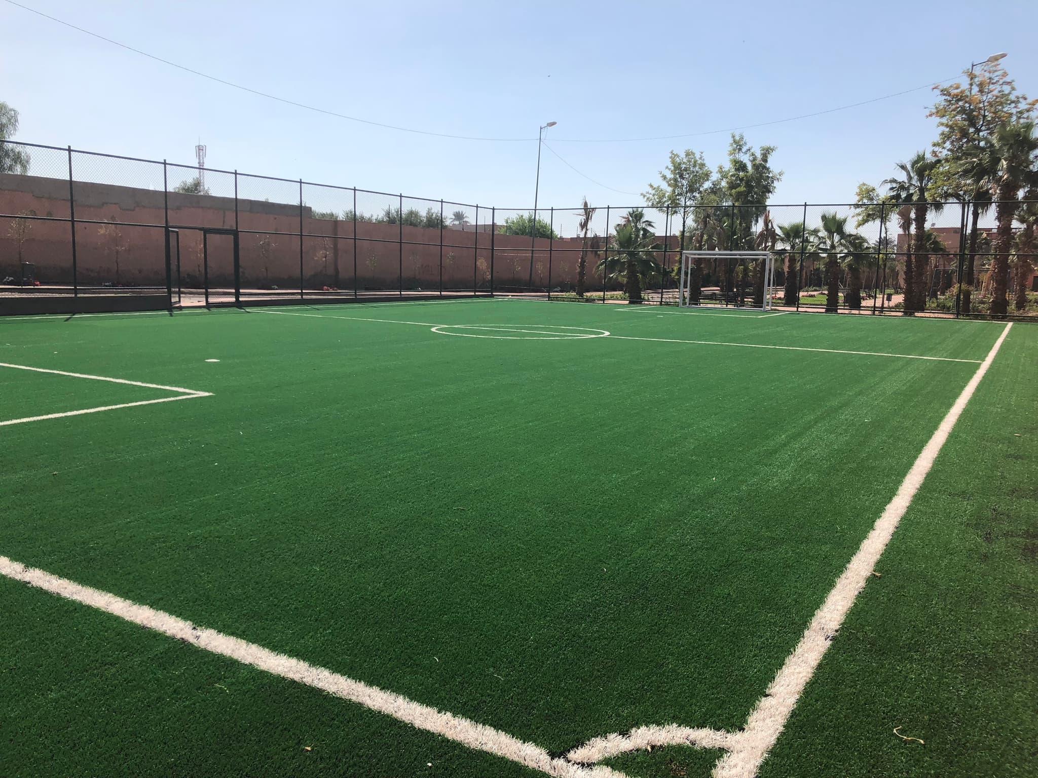 Terrains de football